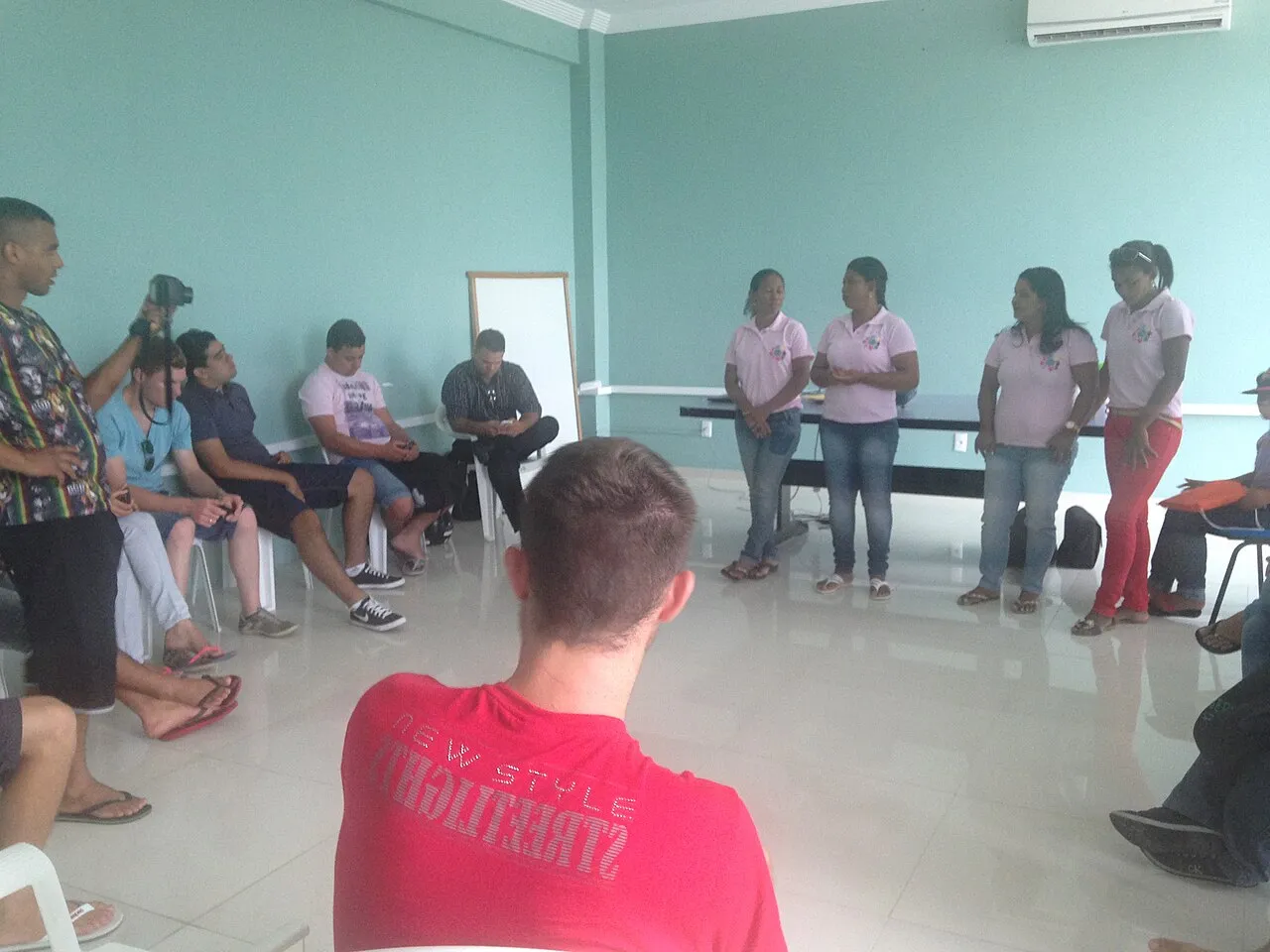 Roda de conversa com lideranças femininas de trabalhadoras rurais e agricultoras familiares em Santaluz, na Bahia